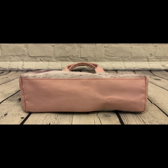 EUC The Body Shop pink with Vintage photo bag - Picture 3 of 6